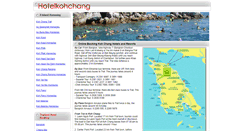 Desktop Screenshot of hotelkohchang.com